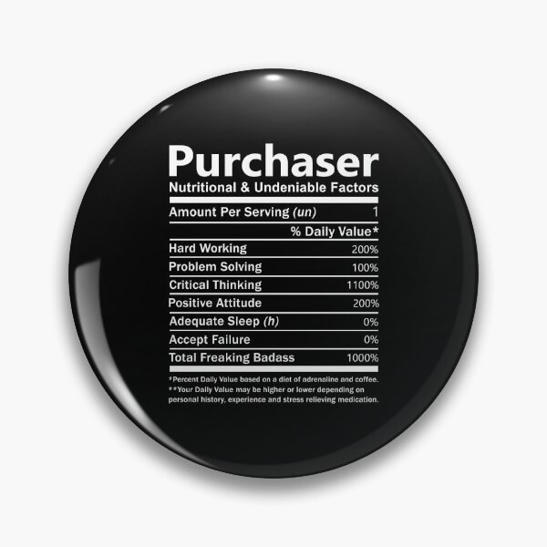 Item preview, Comprador - Factores nutricionales e innegables designed and sold by analisanta.