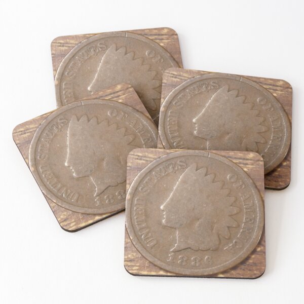 Item preview, 1886 Indian Cent designed and sold by coinsxcrochet.