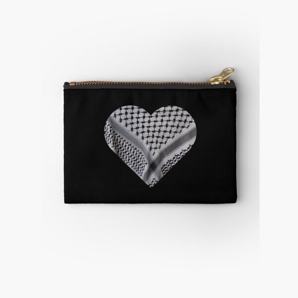 Item preview, Palestine Keffiyeh Heart designed and sold by Gramsta.