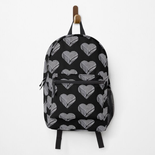 Item preview, Palestine Keffiyeh Heart designed and sold by Gramsta.