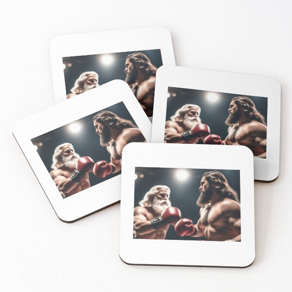 Item preview, Jesus Christ vs. Santa Clause designed and sold by CheeseBlueprint.