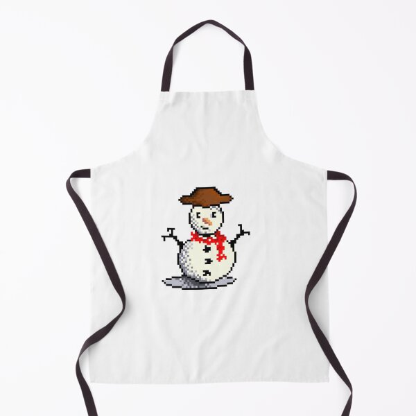 Item preview, Snowman Pixel Art  designed and sold by Potattoo.