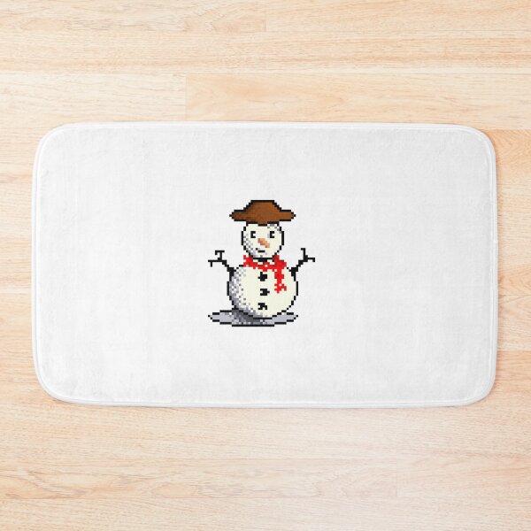 Item preview, Snowman Pixel Art  designed and sold by Potattoo.