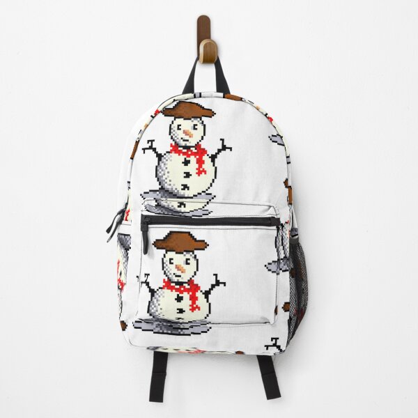 Item preview, Snowman Pixel Art designed and sold by Potattoo.