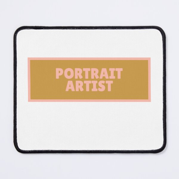 Item preview, Portrait Artist Gift for Artist Appreciation In Bright Retro Colors and Font designed and sold by CORINNE W.