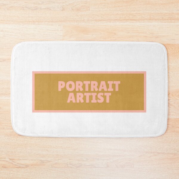 Item preview, Portrait Artist Gift for Artist Appreciation In Bright Retro Colors and Font designed and sold by CORINNE W.