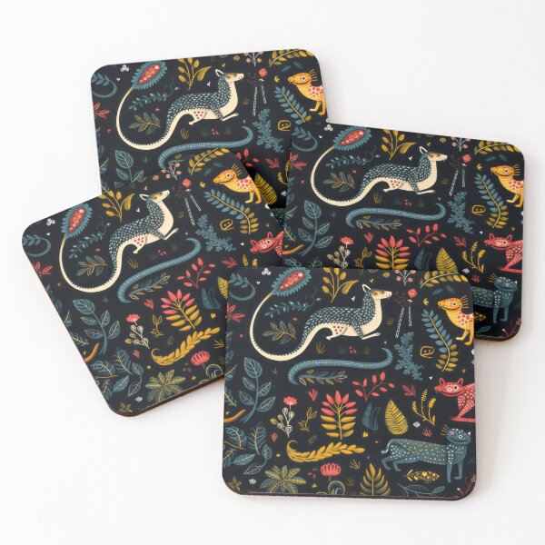 Item preview, Nature's Menageris animals pattern Lacoste pattern many coloring animals  designed and sold by PetPalsEmporium.