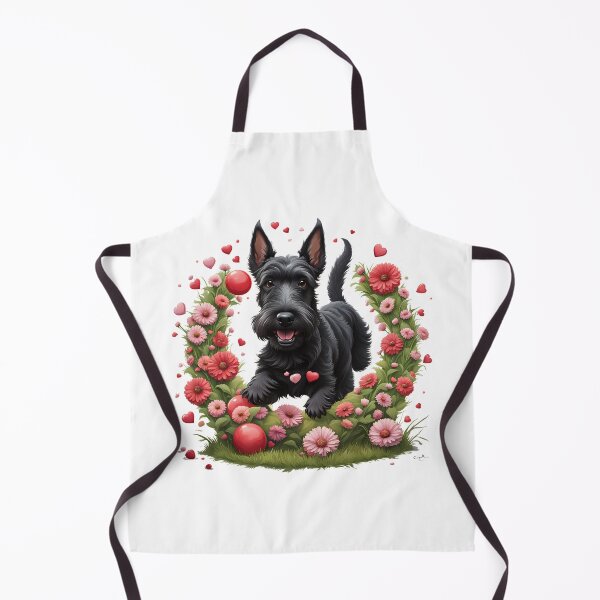 Item preview, Cute playful Scottish terrier designed and sold by Kaleddis.