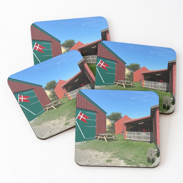 Item preview, Fishing huts on Bornholm designed and sold by Dweedy.