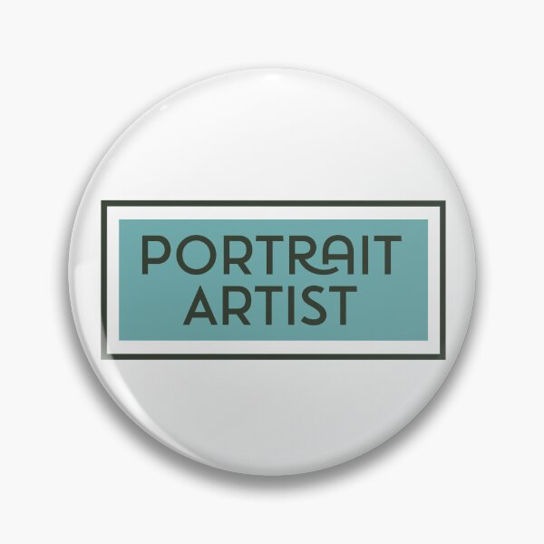 Item preview, Portrait Artist Gift for Artist Appreciation In Bright Retro Colors and Modern Font designed and sold by CORINNE W.