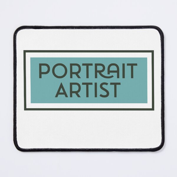 Item preview, Portrait Artist Gift for Artist Appreciation In Bright Retro Colors and Modern Font designed and sold by CORINNE W.