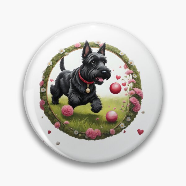 Item preview, Cute playful Scottish terrier  designed and sold by Kaleddis.