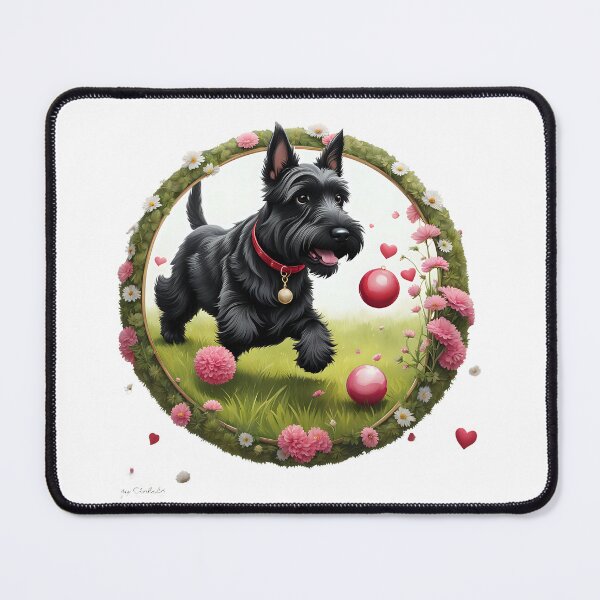 Item preview, Cute playful Scottish terrier  designed and sold by Kaleddis.