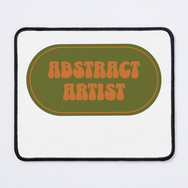 Item preview, Abstract Artist Gift for Artist Appreciation In Bright Retro Colors and Font designed and sold by CORINNE W.