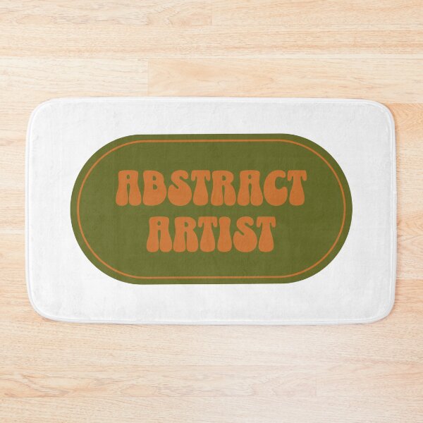 Item preview, Abstract Artist Gift for Artist Appreciation In Bright Retro Colors and Font designed and sold by CORINNE W.