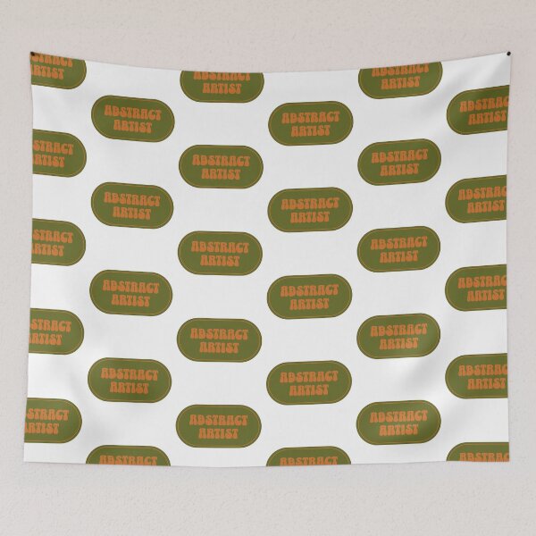 Item preview, Abstract Artist Gift for Artist Appreciation In Bright Retro Colors and Font designed and sold by CORINNE W.