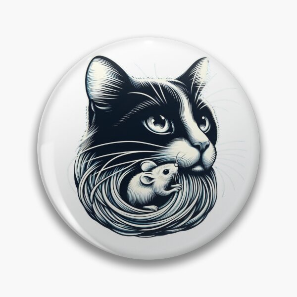 Item preview, mouse and cat designed and sold by Animalia-.