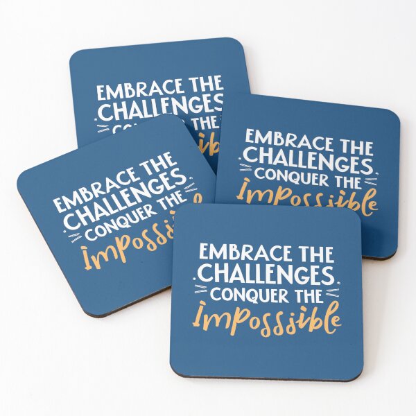 Item preview, Embrace The Challenges Conquer The Impossible designed and sold by VL Store.