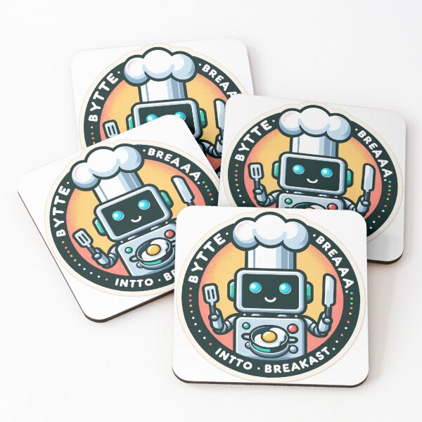 Item preview, Byte into Breakfast Funny Design: Start Your Day with a Giggle! designed and sold by The-Library.