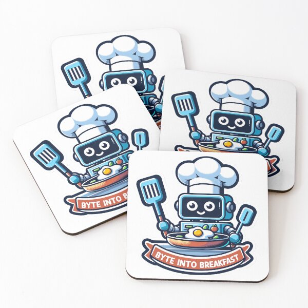 Item preview, Byte into Breakfast Funny Design: Start Your Day with a Giggle! designed and sold by The-Library.