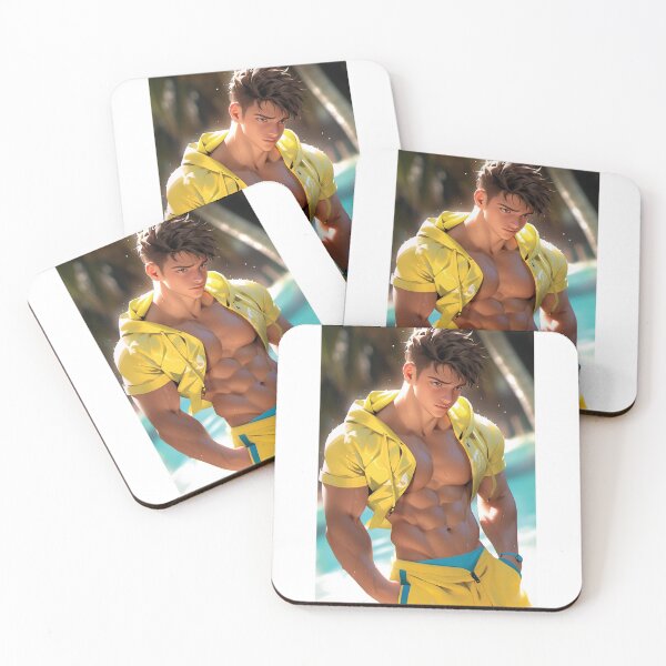 Item preview, Victor! Hunky boy taking some sun at the pool.  designed and sold by ElliotMus.