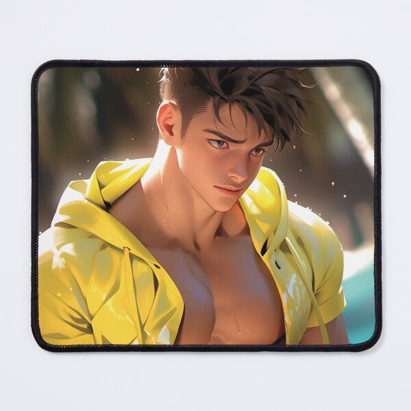 Item preview, Victor! Hunky boy taking some sun at the pool. designed and sold by ElliotMus.