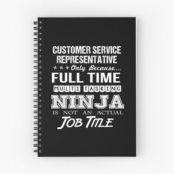 Item preview, Customer Service Representative - Multitasking Ninja designed and sold by analisanta.