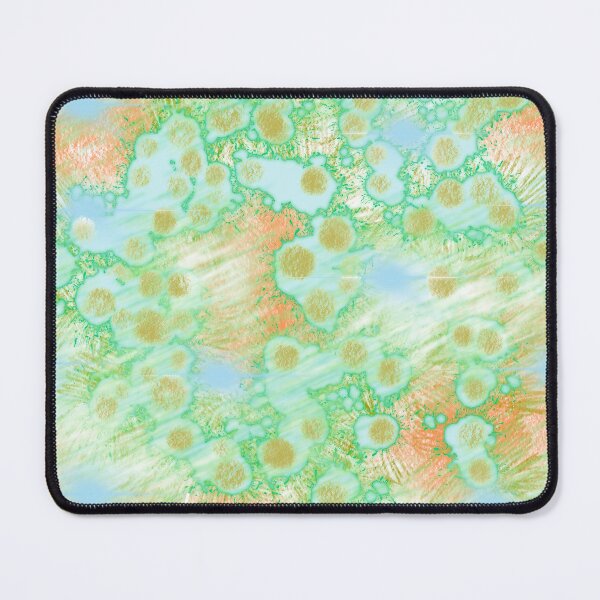 Item preview, Brown dots green splash orange bacterium  designed and sold by Florvolcanica.