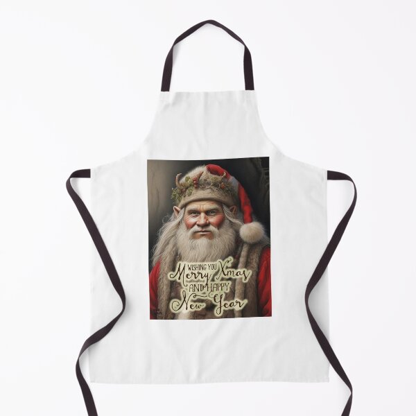 Item preview, Nordic Troll as Santa Claus; Merry Christmas; designed and sold by StickerApe.