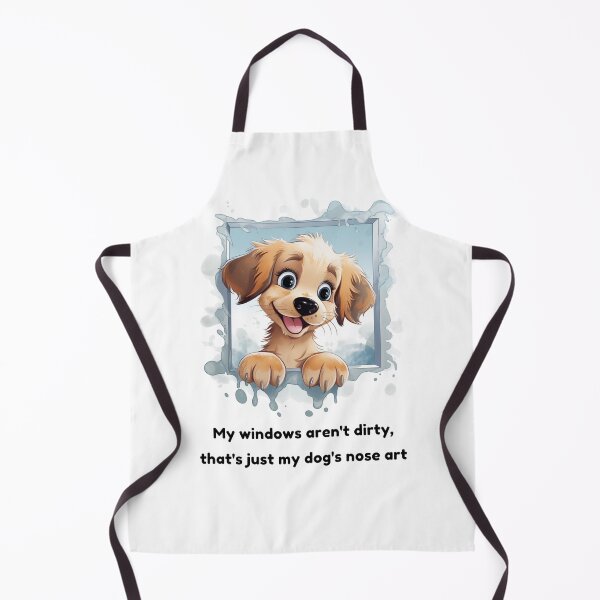 Item preview, Not dirty windows - just my Dog's nose art1 designed and sold by OKOartspace.