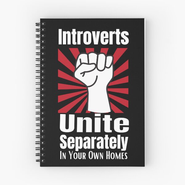 Item preview, introverts unite separately in your own homes funny people Antisocial designed and sold by Micro-dose.
