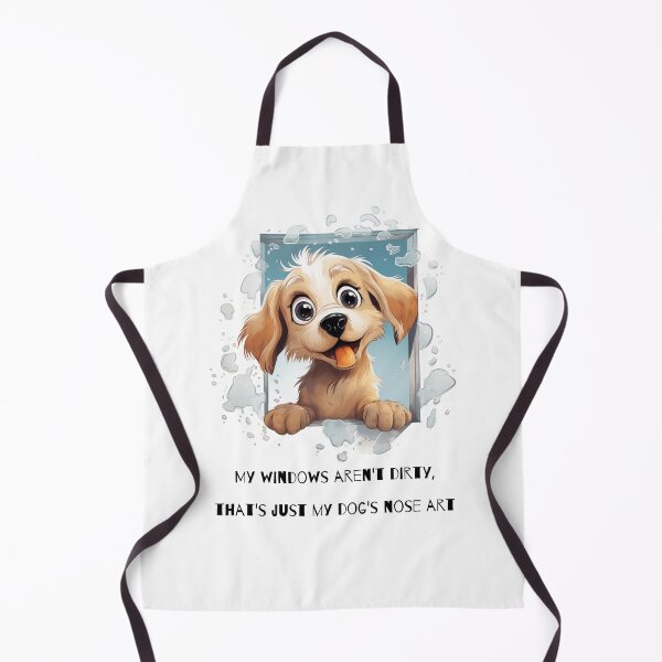 Item preview, Copy of Not dirty windows - just my Dog's nose art1 designed and sold by OKOartspace.