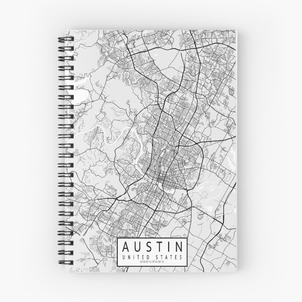 Item preview, Austin City Map of Texas, USA - Light designed and sold by deMAP.
