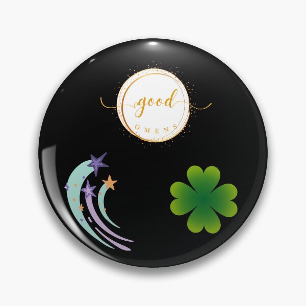 Item preview, Good Omens Clover Shooting Star designed and sold by ma-Leby.