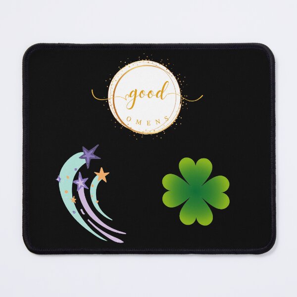 Item preview, Good Omens Clover Shooting Star designed and sold by ma-Leby.