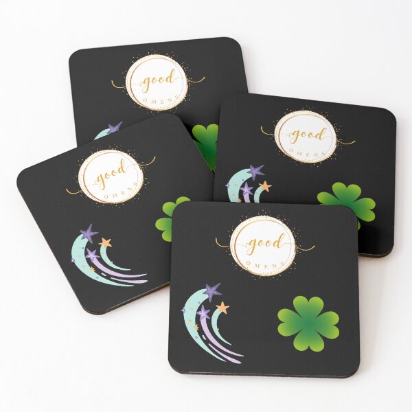 Item preview, Good Omens Clover Shooting Star designed and sold by ma-Leby.