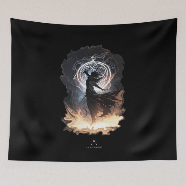 Item preview, Witch opening a magic portal designed and sold by AkelarreDesigns.