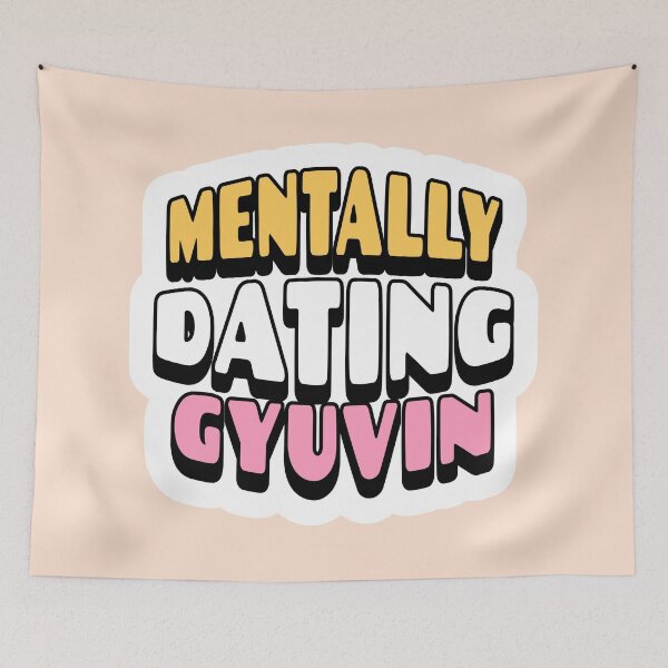 Item preview, Zero base one zb1 mentally dating gyuvin typography zerose | Morcaworks designed and sold by Morcawork.