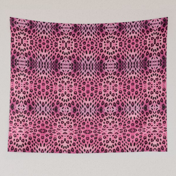 Item preview, Pink Leopard Fur Morph Seamless Pattern designed and sold by Petalandfur.