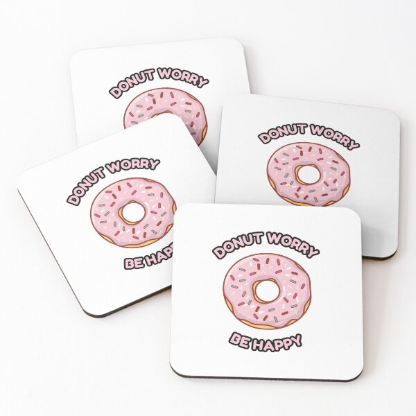 Item preview, Donut Worry Be Happy  designed and sold by lilacance.