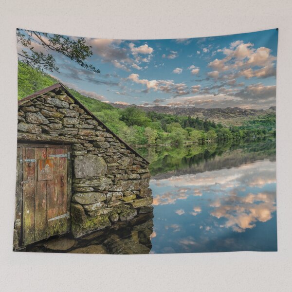 Item preview, Gwynant Lake Sunset designed and sold by AJEvans.
