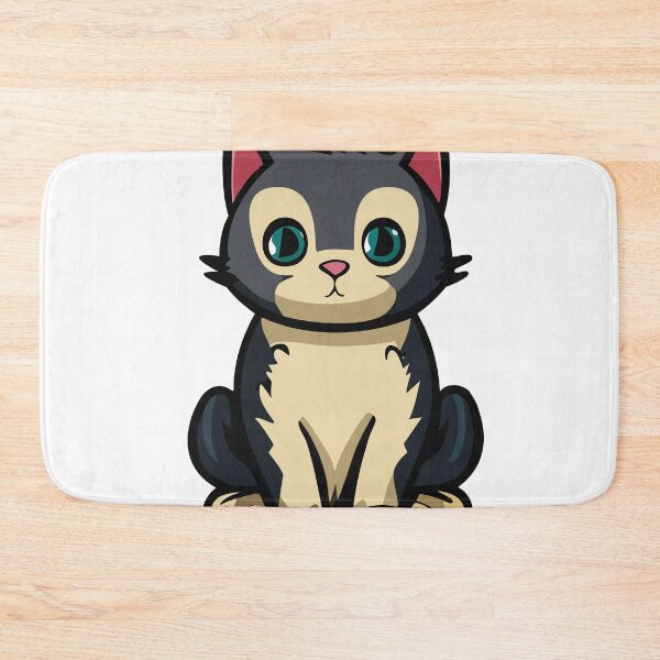 Item preview, gray cartoon cat designed and sold by omar-alsayed52.