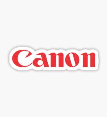 Canon Merchandise Sticker