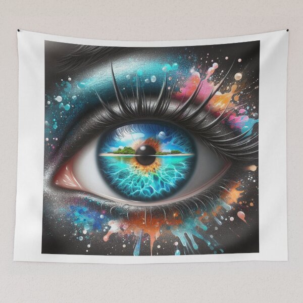 Item preview, Eye of the Lagoon designed and sold by Arturos31.