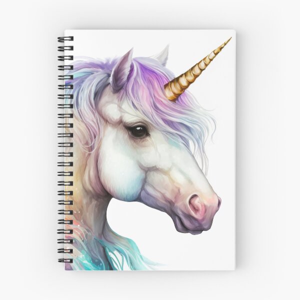 Item preview, Unicorn Beautiful Art with Golden horn designed and sold by adlydesigns.