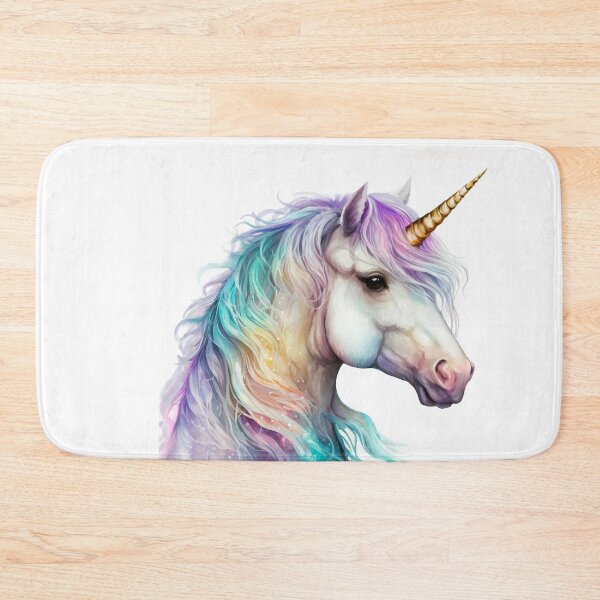 Item preview, Unicorn Beautiful Art with Golden horn designed and sold by adlydesigns.