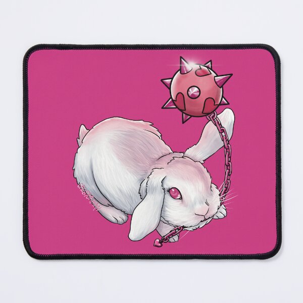 Item preview, Bunny Flail Pink designed and sold by CreepyOrphan.
