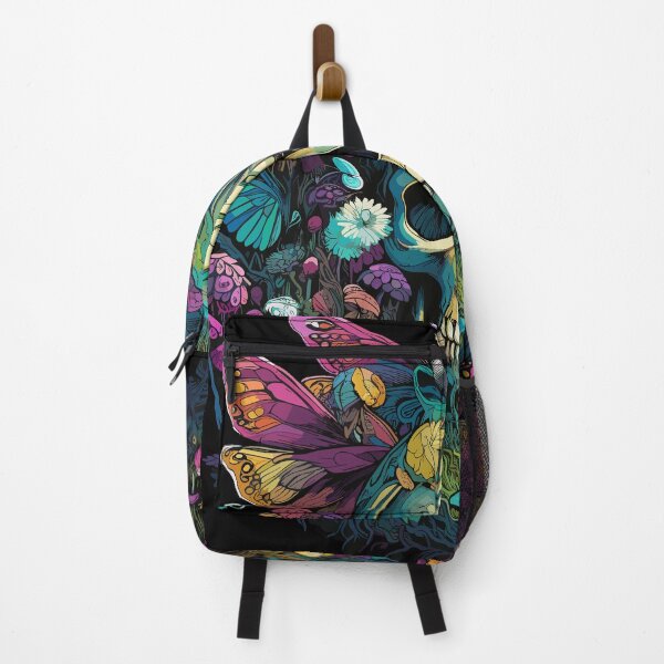 Item preview, Skull Butterfly Psychedelics designed and sold by MushMagicWear.