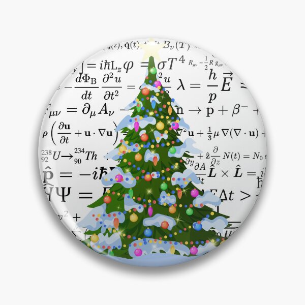 Artikelvorschau, Weihnachtsbaum mit Physik-Vibes, für Physik- und Wissenschaftsliebhaber entworfen und verkauft von NoetherSym.