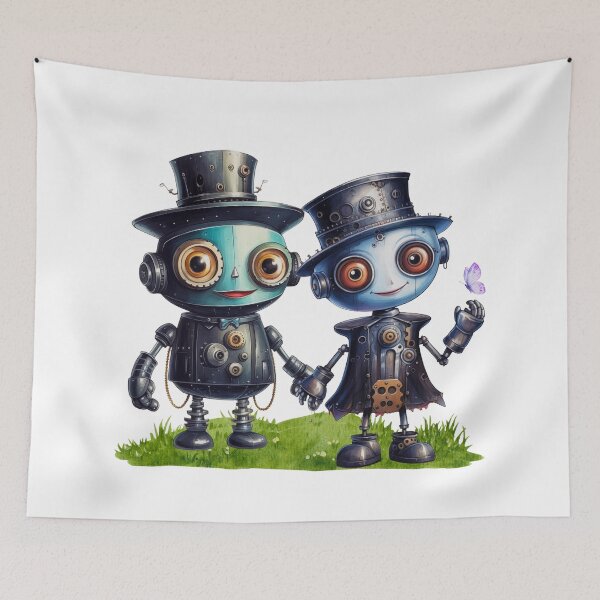 Item preview, Victorian Gothic Retro Couple designed and sold by ZenEvoke.